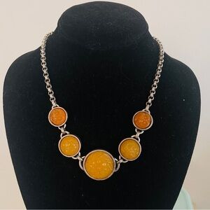 Vintage Classic HARDWARE Victorian Round handcrafted necklace